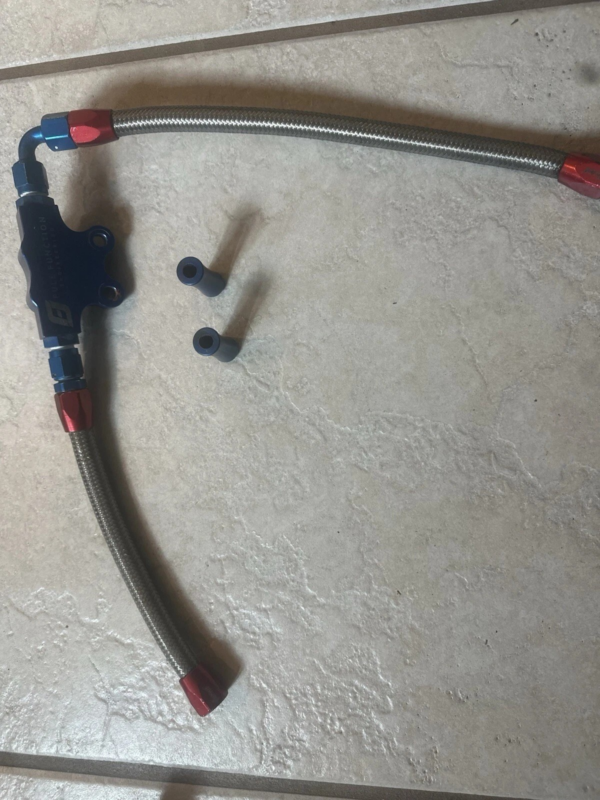 Full Function Engineering Billet Rails With AN LINES 93 Mazda RX-7 FD3S New (Installed Only) - Image 5