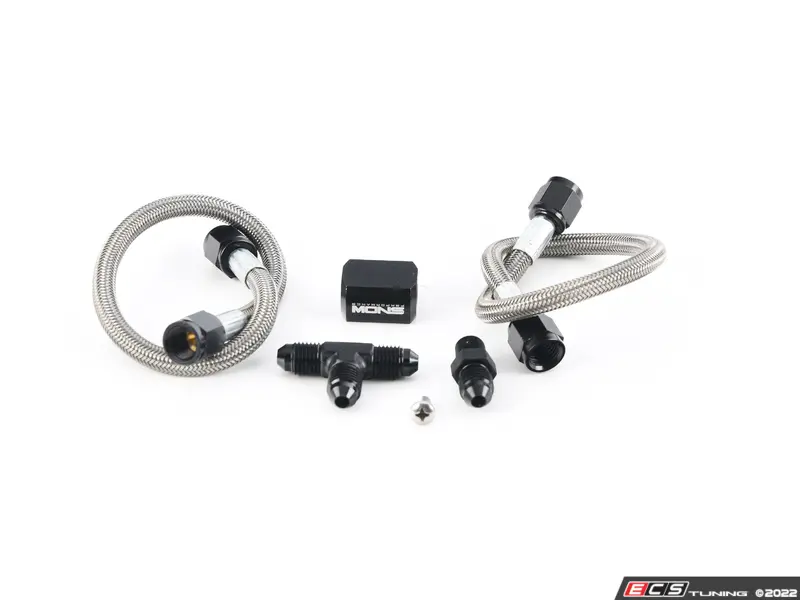 Water/Methanol Dual Nozzle Upgrade Stainless Steel Braided Line