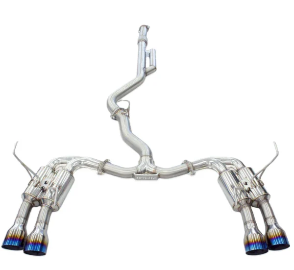 Invidia 22-Up Subaru WRX Gemini R400 Quad Titanium Tip Cat-Back Exhaust