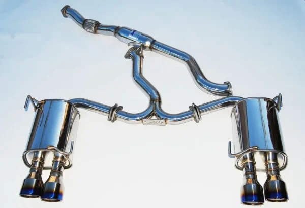 Invidia 11-14 Subaru WRX/STI Sedan Q300 Quad Titanium Tip Cat-Back Exhaust