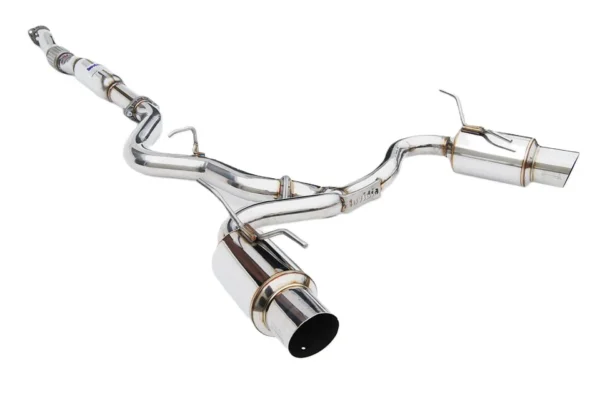 Invidia 08-14 Subaru STI 11-14 WRX Hatchback Dual N1 S.S.Tips Cat-Back Exhaust - Image 4