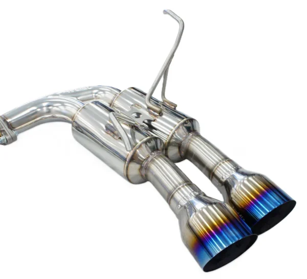 Invidia 22-Up Subaru WRX Gemini R400 Quad Titanium Tip Cat-Back Exhaust - Image 2