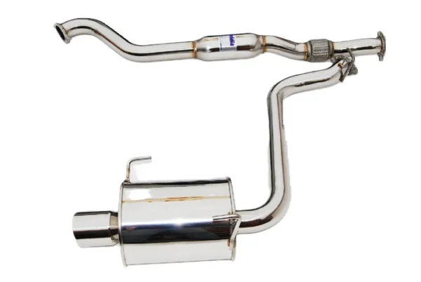 Invidia 08-14 Subaru WRX Sedan Q300 Single Rolled S.S.Tip Cat-Back Exhaust - Image 3