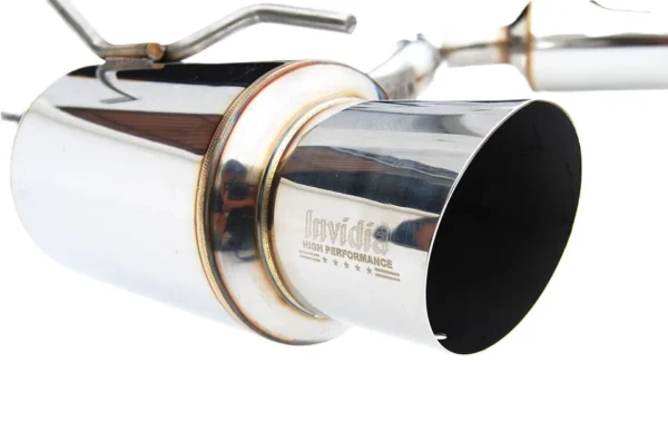 Invidia 08-14 Subaru STI 11-14 WRX Hatchback Dual N1 S.S.Tips Cat-Back Exhaust - Image 3
