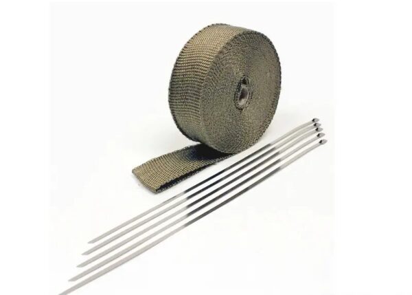 Titanium Exhaust Wrap - 2" x 50' - Image 2