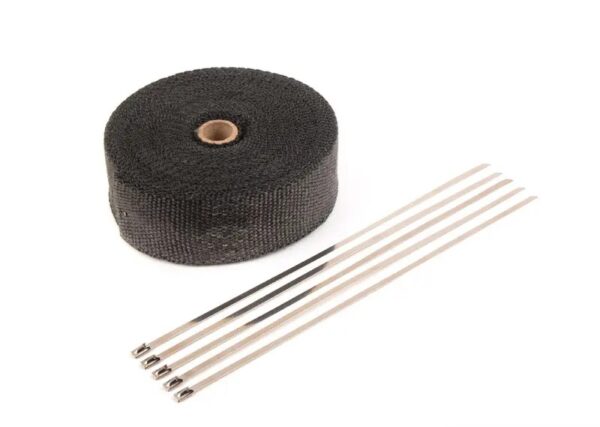 Fiberglass Exhaust Wrap - Black - 2" x 50'