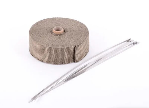 Titanium Exhaust Wrap - 2" x 50' - Image 4