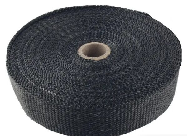 Universal Fiberglass Exhaust Wrap - Black