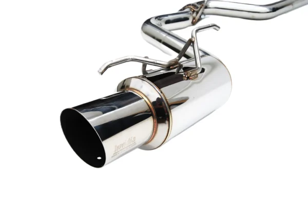 Invidia 08-14 Subaru WRX Hatchback Racing S.S. Tip Cat-Back Exhaust - Image 5