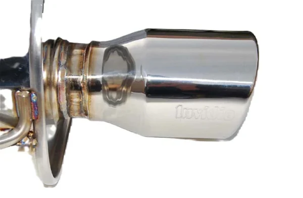 Invidia 02-07 Subaru WRX/STI Q300 Rolled S.S.Tip Cat-Back Exhaust - Image 2