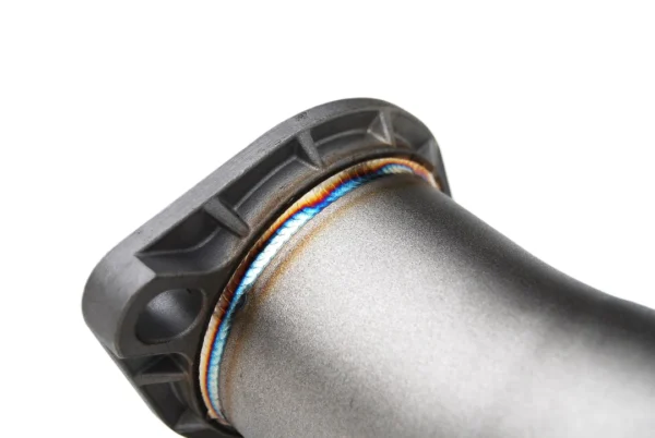 Invidia 15-21 Subaru WRX/STI Sedan BLAST BBP Single Racing Titanium Tip Cat-Back Exhaust - Image 2