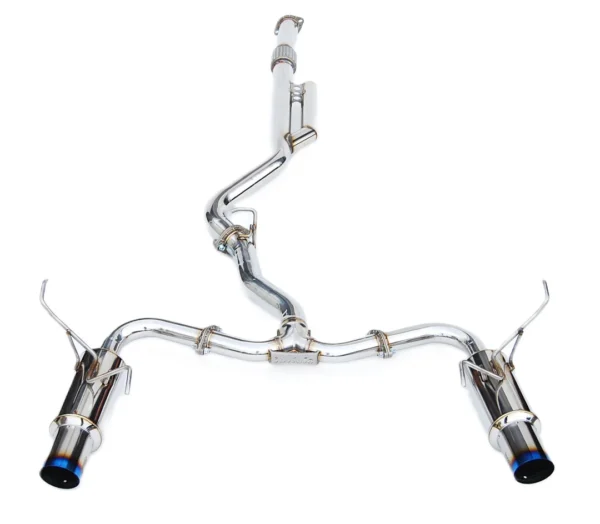 Invidia 22-Up Subaru WRX Dual N1 Titanium Tips Cat-Back Exhaust HS22WRXGTT