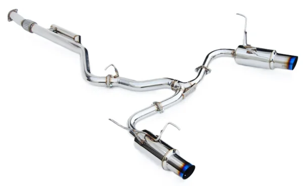 Invidia 22-Up Subaru WRX Dual N1 Titanium Tips Cat-Back Exhaust HS22WRXGTT - Image 5