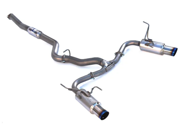 Invidia 15-21 Subaru WRX/STI Sedan Dual N1 Full Titanium Cat-Back Exhaust