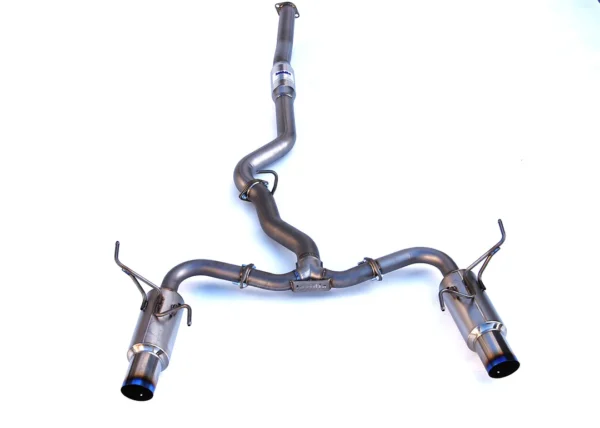 Invidia 15-21 Subaru WRX/STI Sedan Dual N1 Full Titanium Cat-Back Exhaust - Image 5
