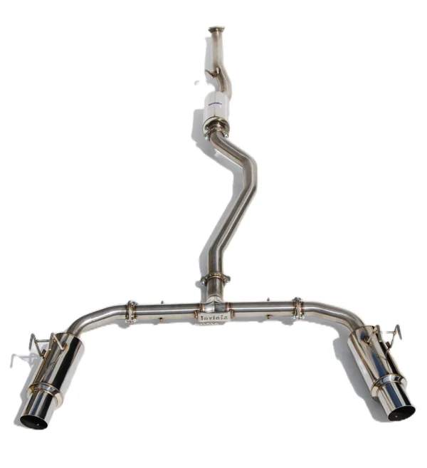 Invidia 22-Up Honda Civic Si Integra Base Dual N1 S.S.Tips Cat-Back Exhaust /  Titanium tip Cat-back Exhaust