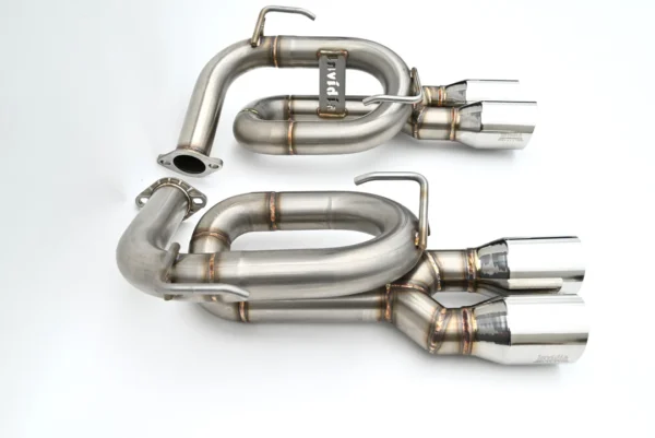 Invidia 22-Up Subaru WRX Axle Back Twin Loop 3.5" Single Layer S.S. Tip Exhaust - Image 2