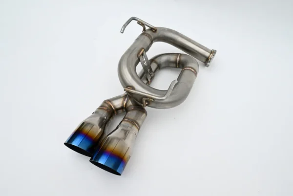 Invidia 22-Up Subaru WRX Axle Back Twim Loop 3.5" Single Layer Titanium Tip Exhaust - Image 2