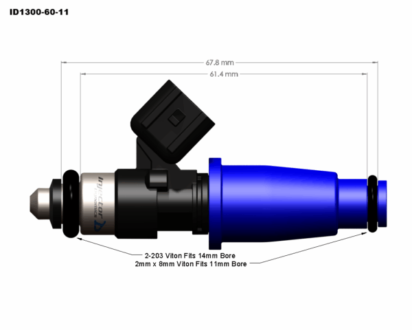 Injector Dynamics ID1300-XDS Injector Kit All Stainless Internals - Image 5