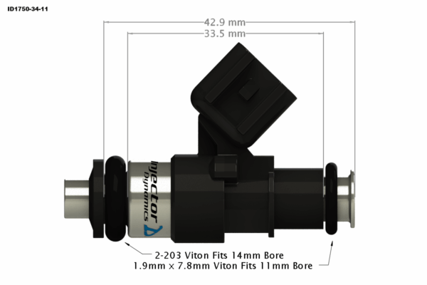 Injector Dynamics Id1750-Xds Fuel Injectors Compatible With Everything But Dirt - Image 2