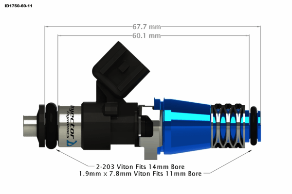 Injector Dynamics Id1750-Xds Fuel Injectors Compatible With Everything But Dirt - Image 7