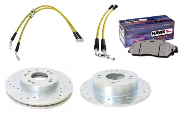 ER Spec - Z32 Brake Swap Kit for Nissan 240SX S13 S14 S15, 26/30 mm
