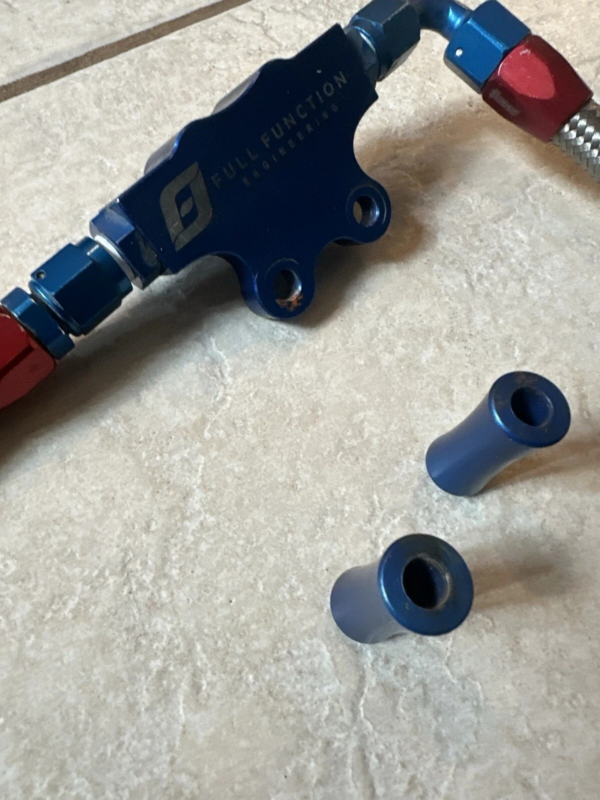 Full Function Engineering Billet Rails With AN LINES 93 Mazda RX-7 FD3S New (Installed Only) - Image 4