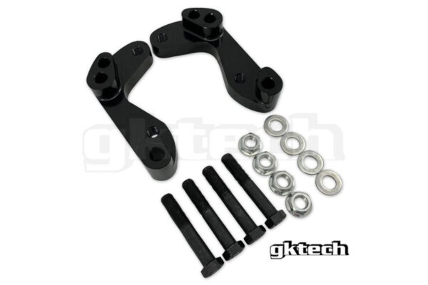 GKTech Z32/R32/S14/S15 Caliper Bracket to Suit 350Z/G35 Brembo Rotors - Image 3