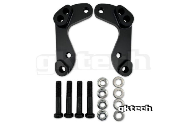 GKTech Z32/R32/S14/S15 Caliper Bracket to Suit 350Z/G35 Brembo Rotors - Image 4
